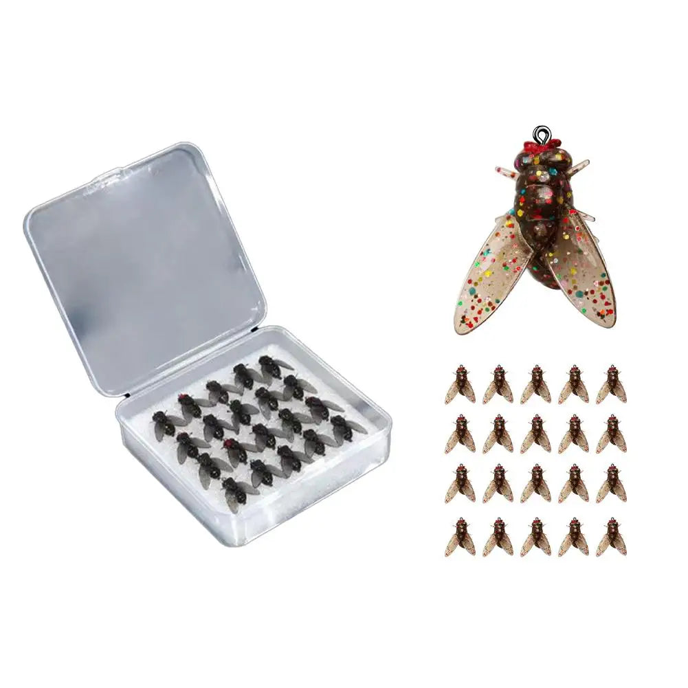Bionic Fly Fishing Bait 20PCS for Salmon and Trout 2024