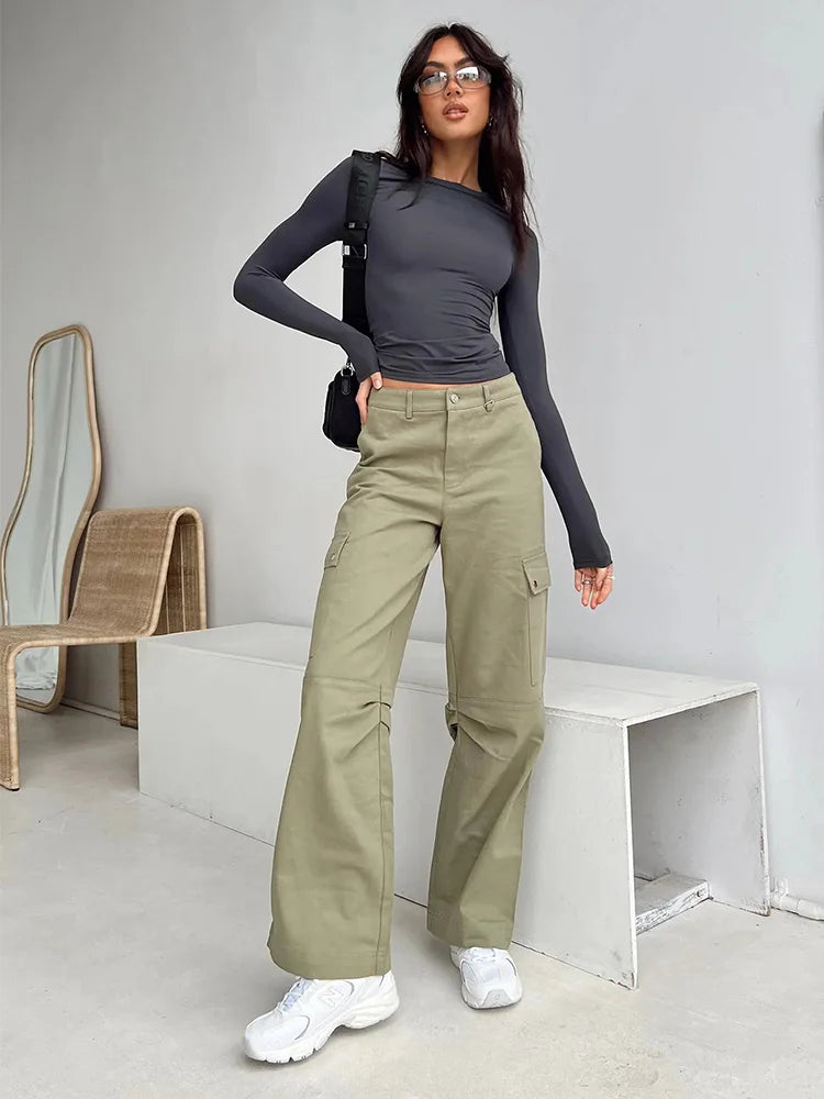 Women Slim Fit Long Sleeve Casual Tee Spring Autumn