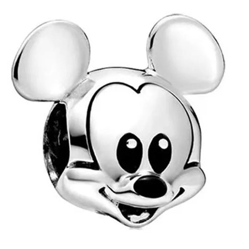 Disney Mickey and Minnie Ice and Snow Princess Charm Pendant for DIY Jewelry DL-051