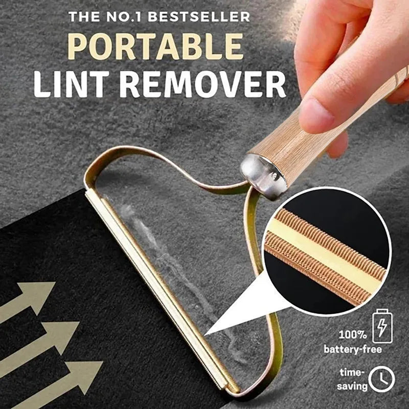 Portable Lint Remover Pet Hair Brush Manual Cleaning Tool