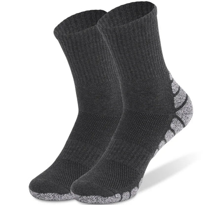 Cotton Thick Towel Bottom Sports Crew Socks Anti Odor