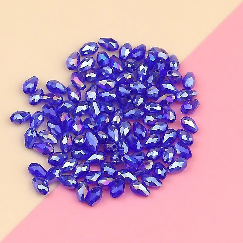 Exquisite Austrian Crystal Beads 3x5mm 100PCS for DIY Jewelry Bracelets and Necklaces