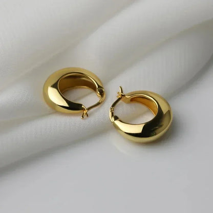 925 Sterling Silver Gold Hoop Earrings Halloween Pumpkin Skull Christmas Tree Zircon Studs for Women DIY Jewelry