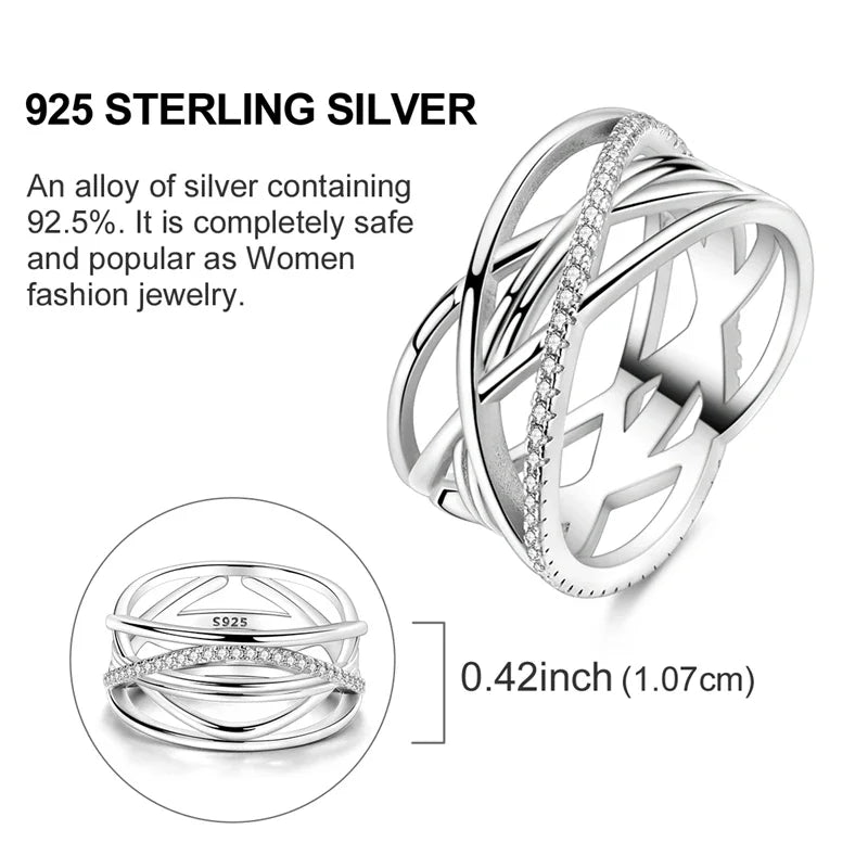 Women’s 925 Sterling Silver Dream Catcher Dragon Ring with Sun Zircon Heart Design KTR330