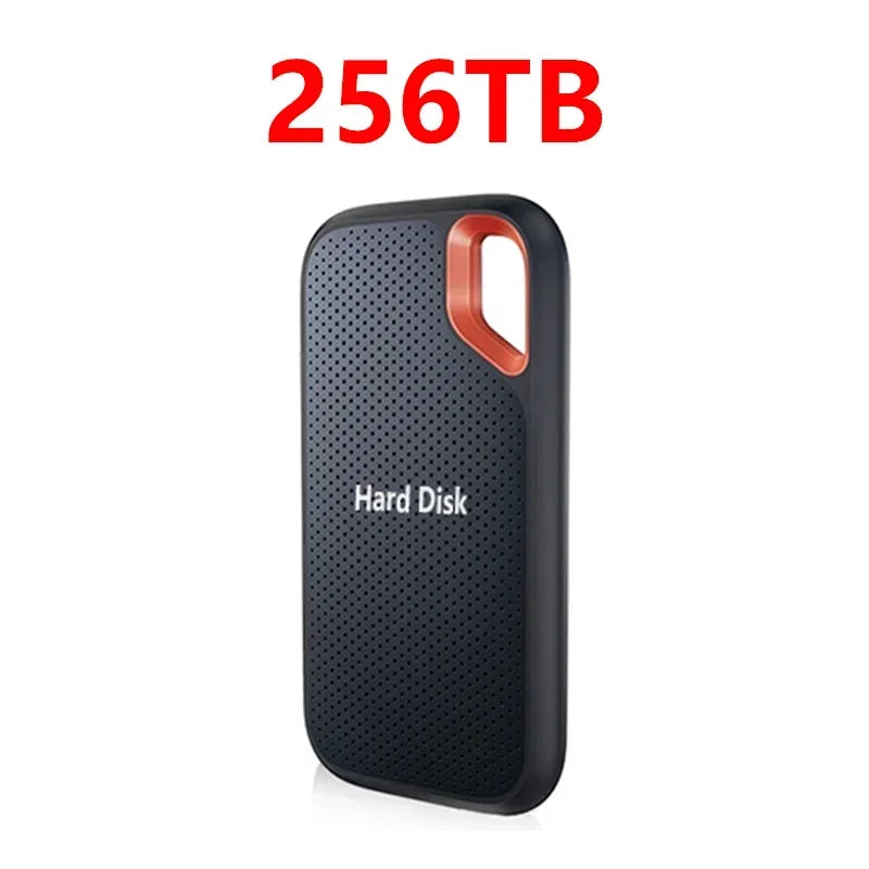 Portable High Speed SSD 128TB External Drive For Mac