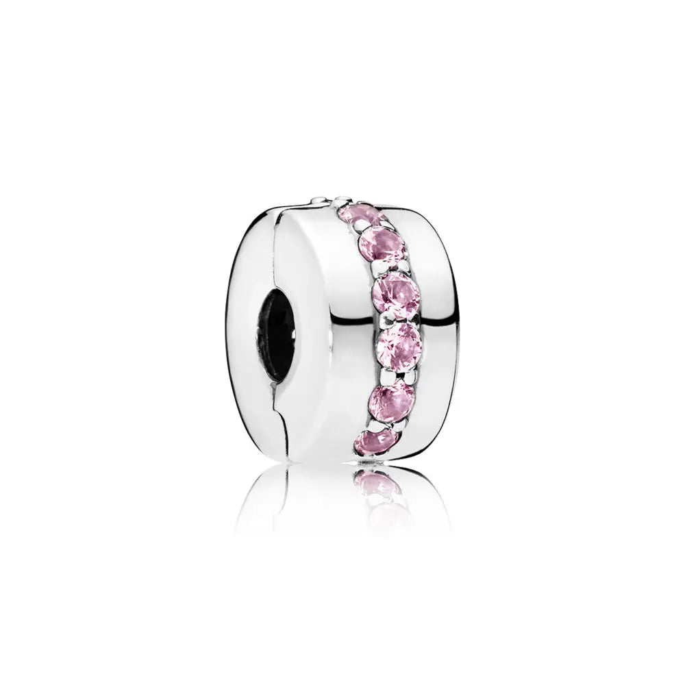Spring Butterfly Heart Enamel Flower Charm Bead for Bracelets and Necklaces