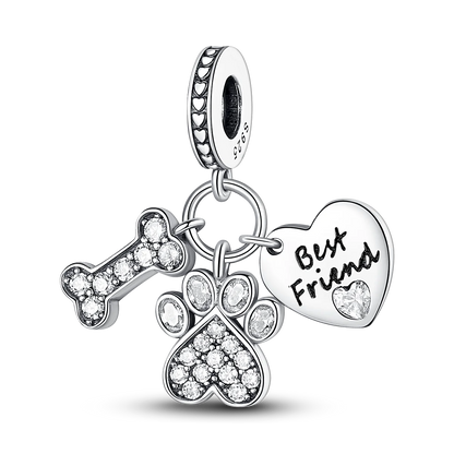 Pink Butterfly Luminous Firefly Dangle Charms 925 Sterling Silver Beads for DIY Jewelry KTC040