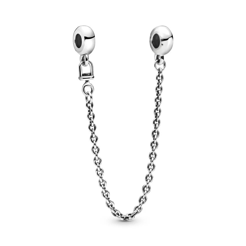 Fit Pantaro 925 Sterling Silver Bracelet with Snowflake Moon Sun Charms and Sparkling Beads N305