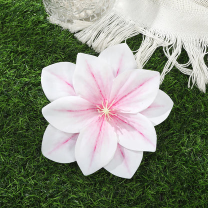 Awaytr Hawaiian Flower Hair Clip for Women and Girls - Romantic Bohemian Floral Side Bangs Accessory