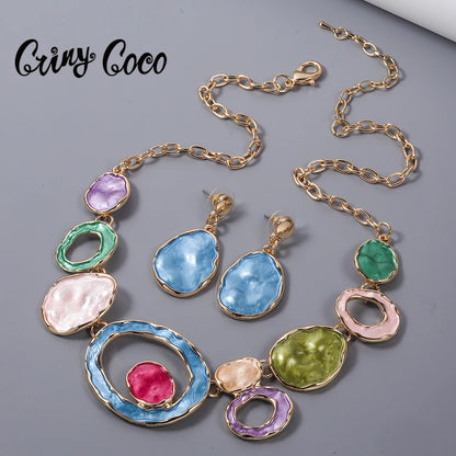Elegant Cring Coco Women's Luxury Choker Necklace 2023 Fashion Birthday Gift