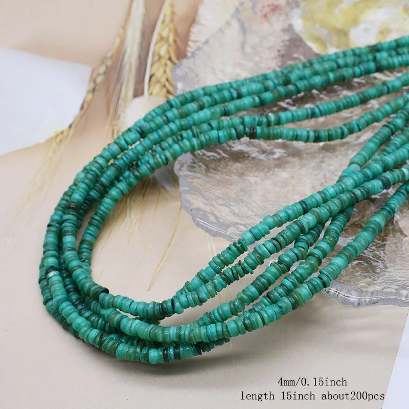 Natural Freshwater Mother of Pearl Shell Beads for DIY Jewelry Making