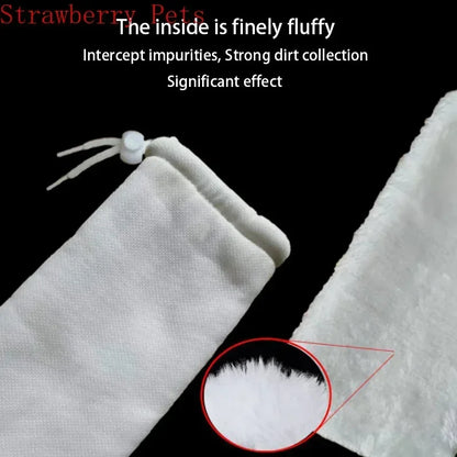 Good Effect Aquarium Filter Wash Filter Magical Bag Pad Biochemical Biological Filtration Clean for Fish Tank