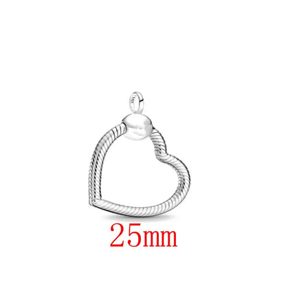 Zircon Love Heart Pendant Necklace Top Rated DIY Jewelry Charm for Women B3986