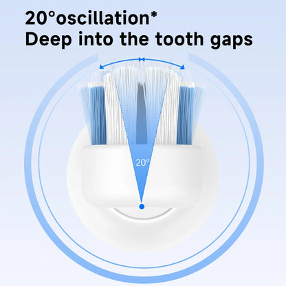DOCOLAB Electric Toothbrush Sonic Vibration Brush USB Charging IPX7 Waterproof