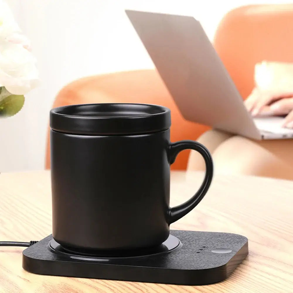 Wireless 55 Degree Celsius Constant Temperature Heating Pad Mini Portable USB Mug Warmer for Ideal Drinks