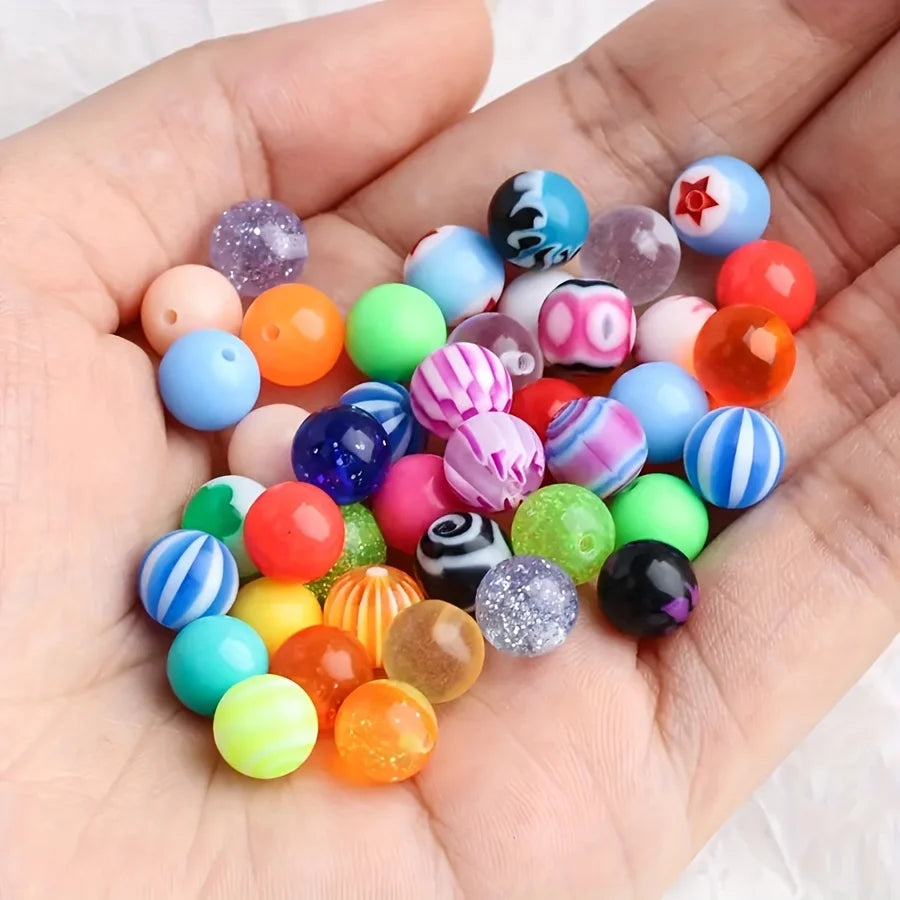 Men's Acrylic Round Balls Assorted Varieties for DIY Piercing Jewelry 10 50 100pcs