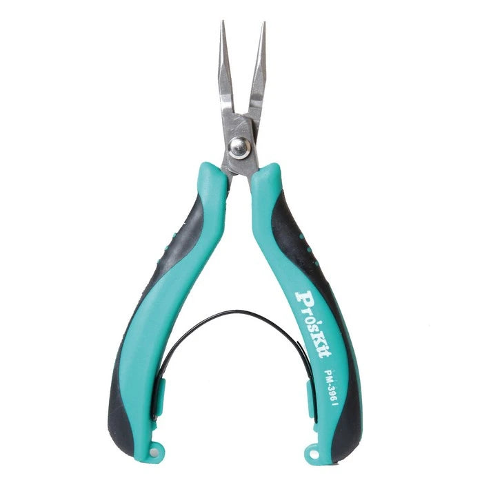 Pro'skit PM-396F High Hardness Diagonal Pliers - Top-Rated Electrician Tool for Effortless Wire Cutting & Stripping