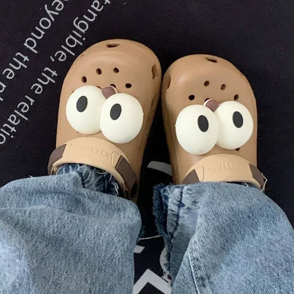 DIY 3D Big Eyes Shoe Charms for Clogs Bogg Bags and Sandals