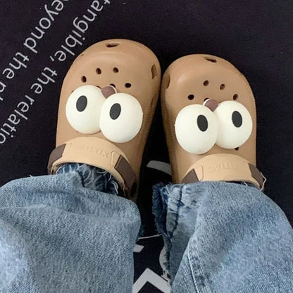 DIY 3D Big Eyes Shoe Charms for Clogs Bogg Bags and Sandals
