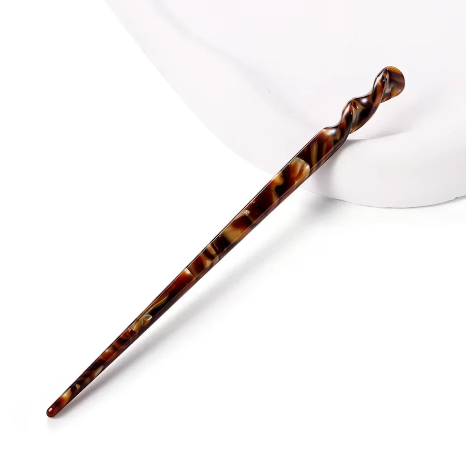 Vintage Chinese Style Acetate Hair Sticks for Women - Elegant Wedding Hairpins and Accessories