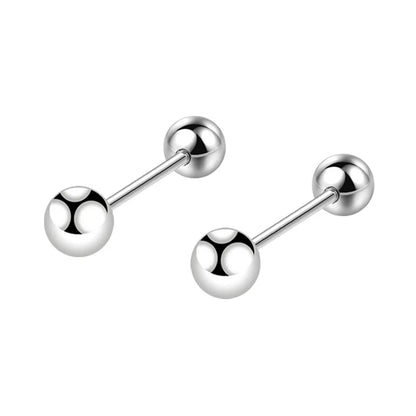 Elegant 925 Sterling Silver Star Cube Stud Earrings for Women by GaaBou