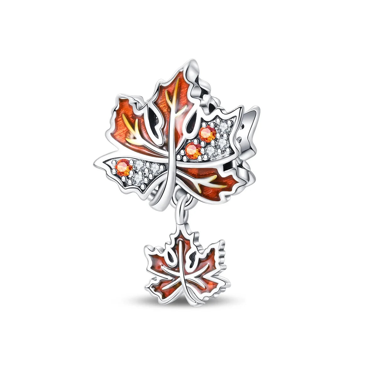 925 Sterling Silver Butterfly Clip Dangle Charms For Women
