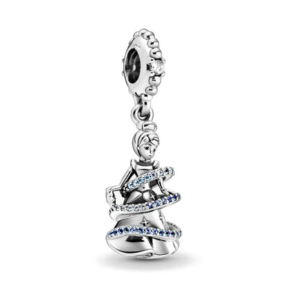 925 Silver Dress Pendant Charms for European Bracelets P310