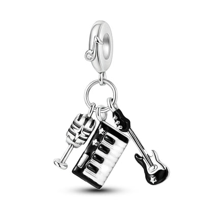 Sterling Silver Halloween Skull Bat Pumpkin Charm Pendant for DIY Jewelry SMC4069