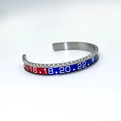 Stainless Steel Digital Display Unisex Water Ghost Bracelet