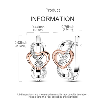 Original 925 Sterling Silver Tassel Earrings for Women Zircon Sparkling Pave Hoop Studs Anniversary Jewelry Gift KTE452