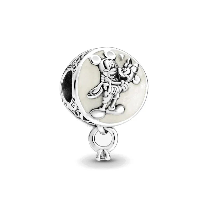 Exquisite 925 Silver Elephant and Dog Bead Mouse Pendant for European Original Bracelet DIY Jewelry