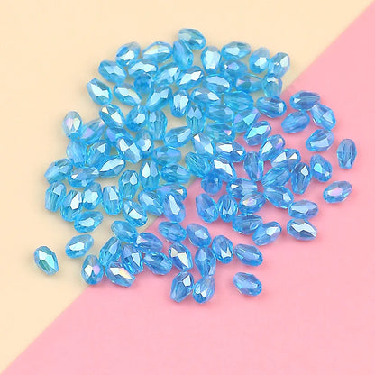 Exquisite Austrian Crystal Beads 3x5mm 100PCS for DIY Jewelry Bracelets and Necklaces
