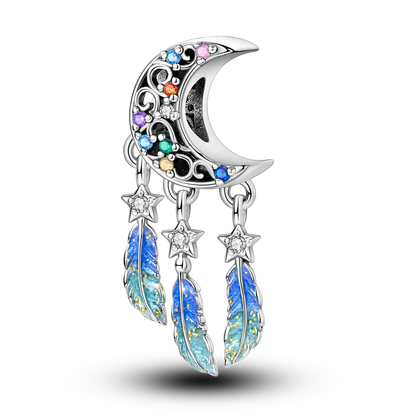 CharmBeads 925 Silver Blue Series DIY Bracelet Charms Top Rated Fashion Pendants KTC1205