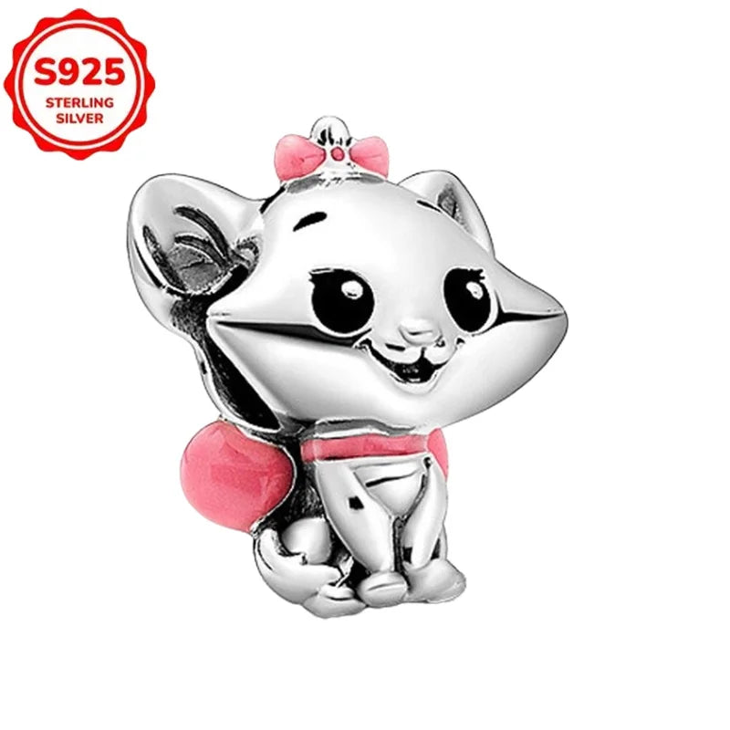 Disney 925 Sterling Silver Pixar Character Bead Charm