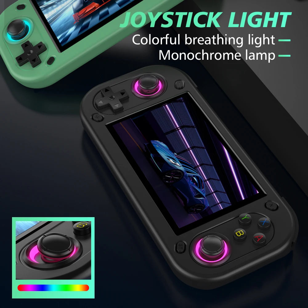 R43S Retro Handheld Video Game Console Open Source Linux System 4.3Inch IPS Screen Portable Pocket Video Player Support HDMI Out