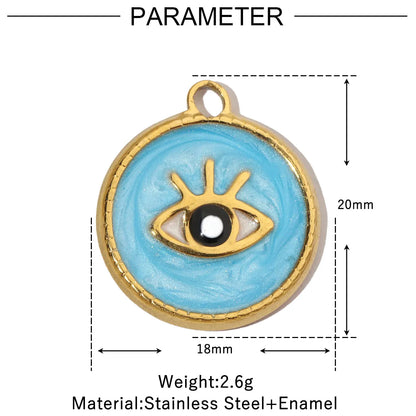 Elegant French Stainless Steel Sun Charms Necklace Set for Women