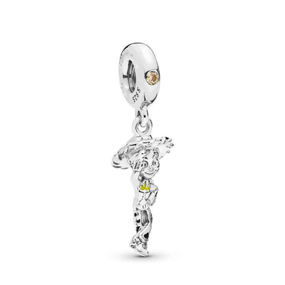 925 Silver Dress Pendant Charms for European Bracelets P168