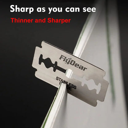 Razor Stainless Steel Double-Blade Razor for Men Shaving