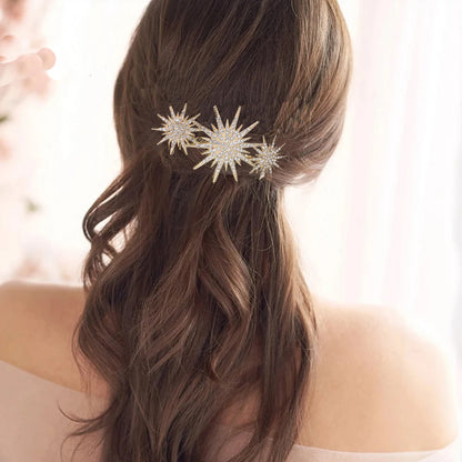 Bridal Crystal Hair Comb - Elegant Hair Clips & Pins for Brides