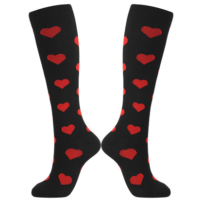 3 Pairs Compression Socks For Women Long Support Nurses