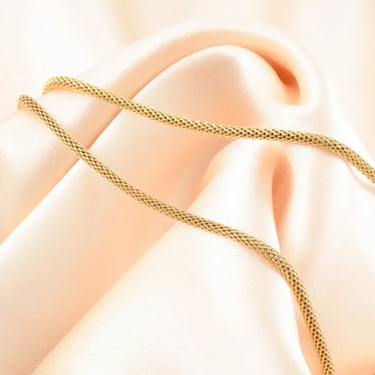 Gold Plated Adjustable Stainless Steel Lantern Necklace for DIY Jewelry Making
