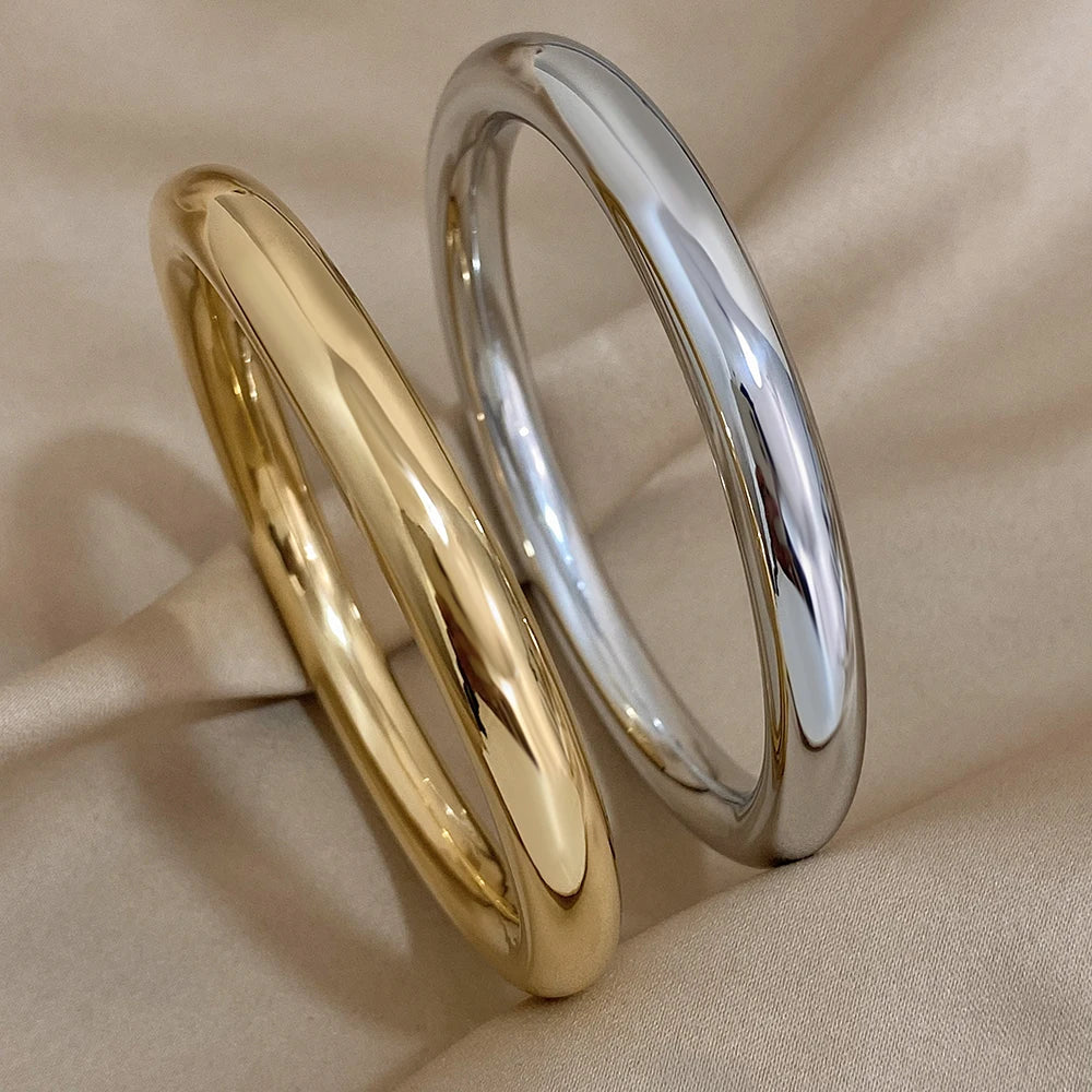 Vintage Punk Stainless Steel Mesh Cuff Bracelet for Women and Men