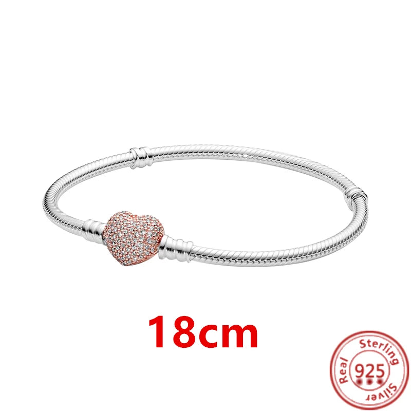 Fit Original Pantaro 925 Silver Zodiac Charm Bracelet with Colorful Zircon Beads GDL018-18