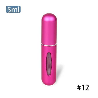 Mini Perfume Atomizer 5ml Refillable Travel Spray Bottle Portable Cosmetic Dispenser
