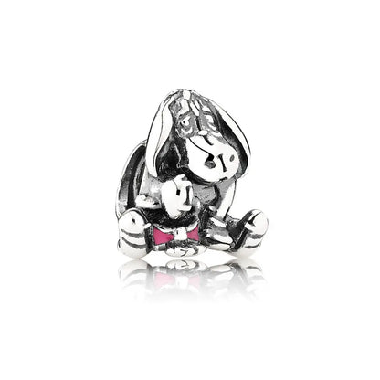 Exquisite 925 Silver Animal Bead Collection Featuring Fish Dog Duck and Pig Pendants for European DIY Bracelets