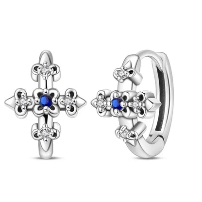 925 Sterling Silver Tulip Hoop Earrings with Dragonfly Firefly Bow Shell Conch and Turtle Designs Fine Jewelry Gifts for Women
