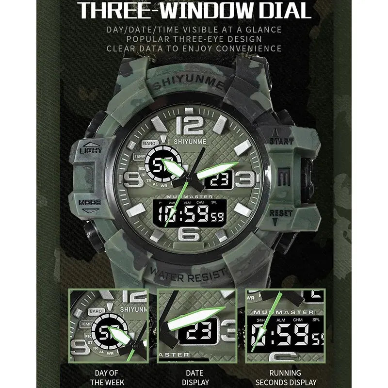 Outdoor Survival Watch Multifunctional Waterproof Tactical Bracelet