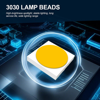 Roadsun P13W 5W LED Fog Lights 6000K White Daytime Running Lamps with 16 SMD Chips