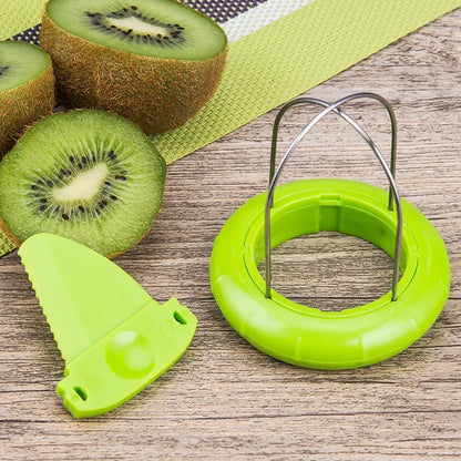 Detachable Kiwi Cutter & Efficient Lemon Peeler Tool