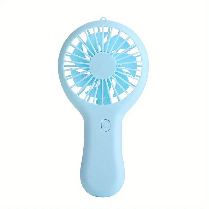 800mAh Mini Portable Pocket Handheld Fan USB Rechargeable Blue